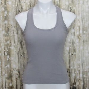 🦄 Garage Racerback Tank Top Gray